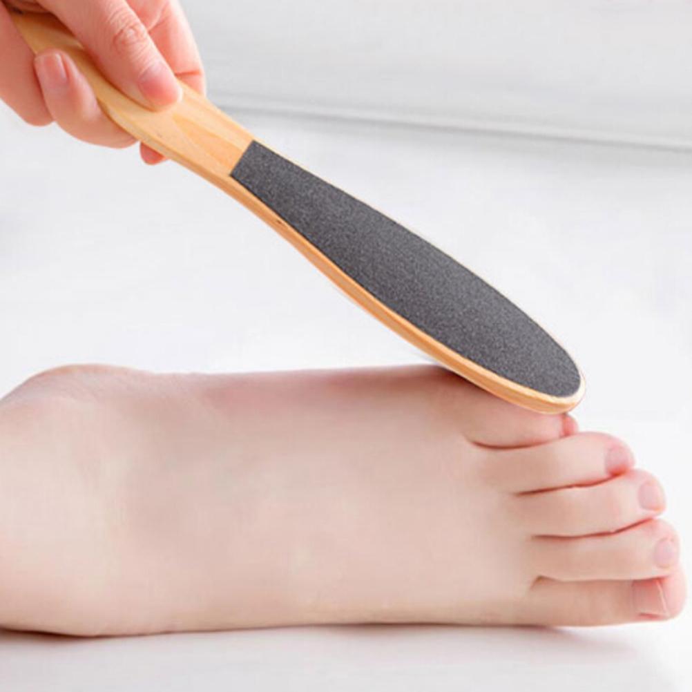 Woodworking File - Wooden Handle Double-Sided Foot File Callus