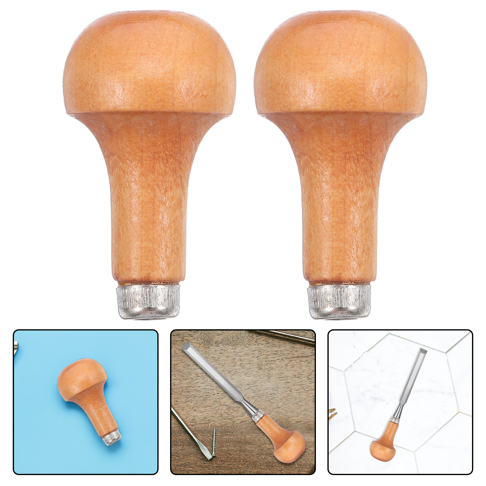Woodworking Rasp - 5Pcs Wood Engraver Tool Handles Ergonomic