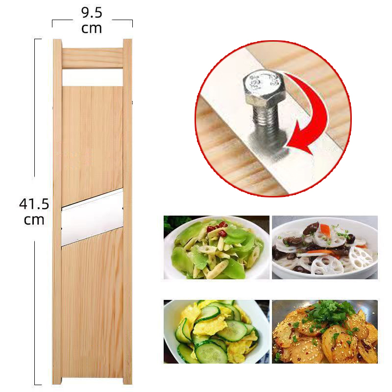 Woodworking Veneer Cutter - 1Pieces Multifunctionele Wooden Vegetable Cutter With