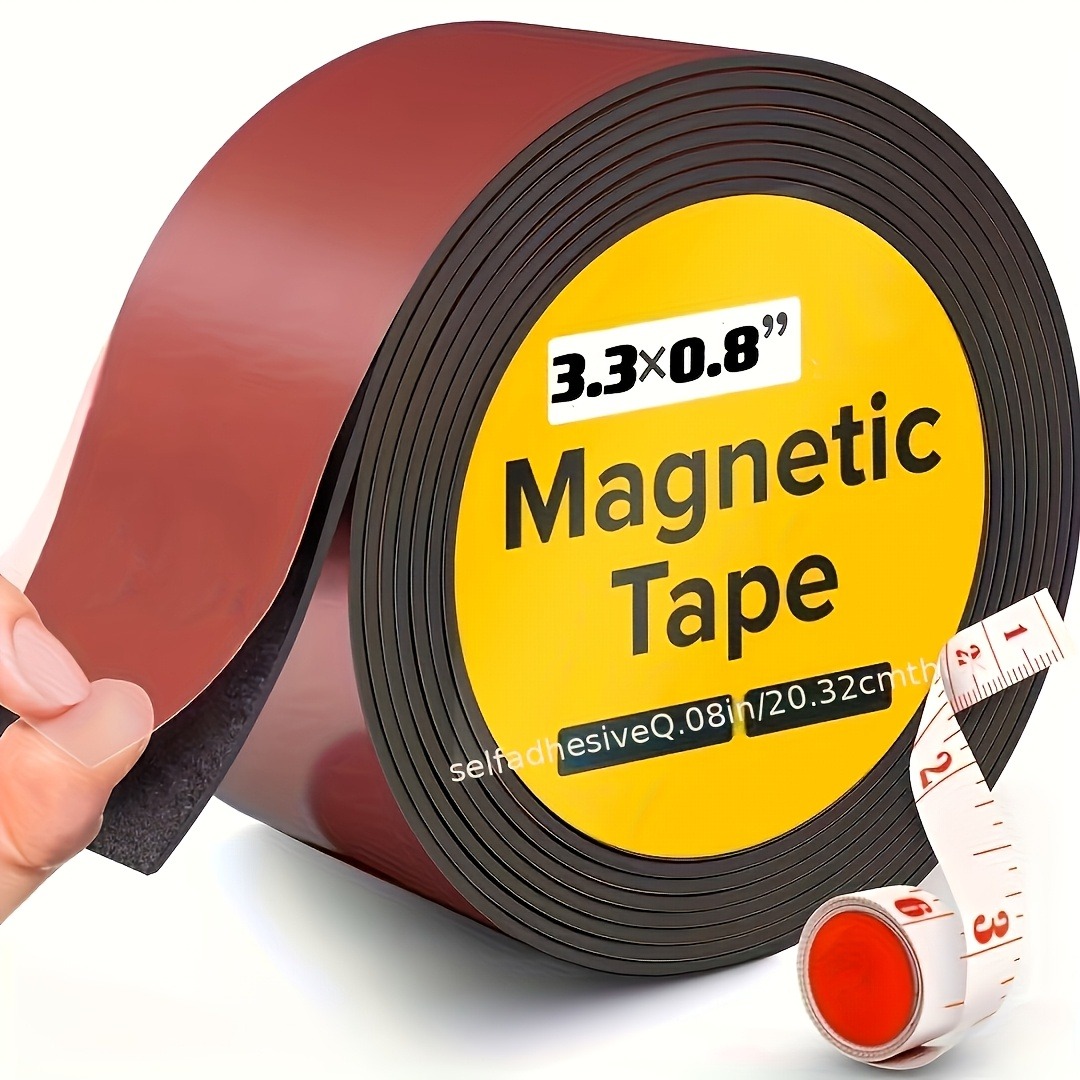 Woodworking Kitchen Projects - Magnetic double-sided tape, cut-to-size, high-adhesion roll