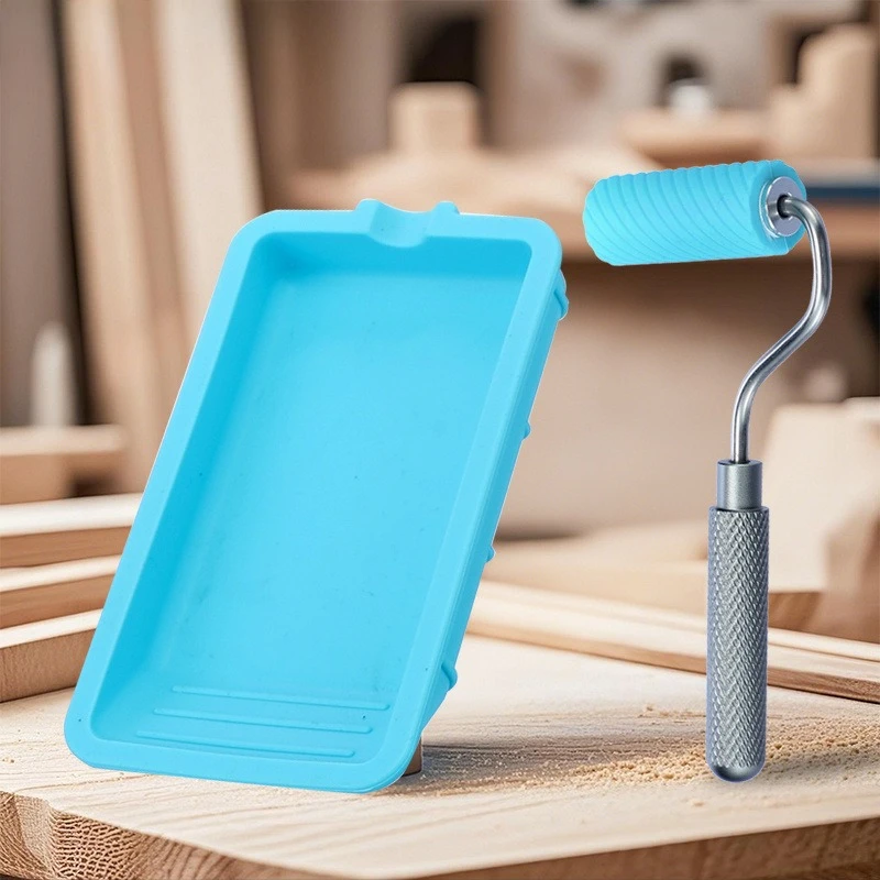 Woodworking Projects Art - Glue Roller with Silicone Application Tray