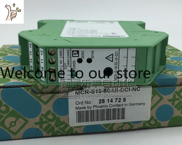Woodworking News - 2026.4 MCR-S-10-50-UI-DCI 2814647 Phoenix Current Transducer