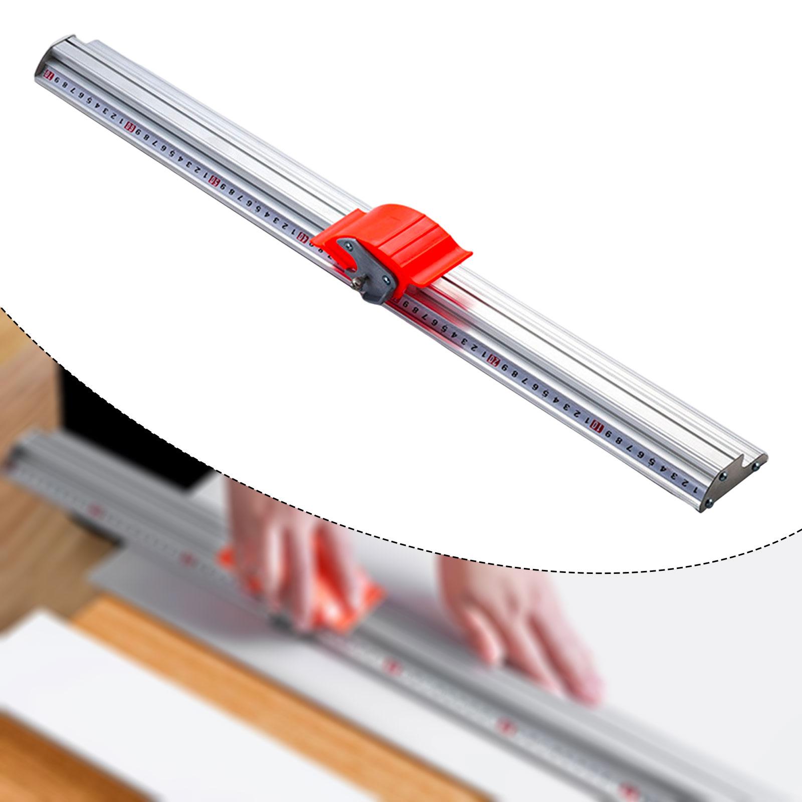Woodworking Projects Art - Precision Manual Cutting Ruler Aluminum Alloy