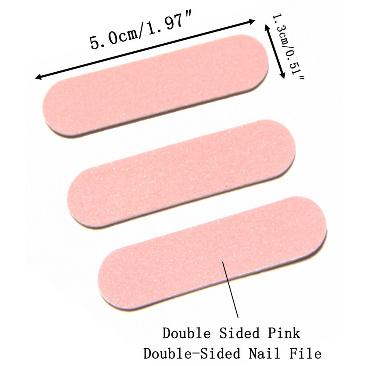 15 TO 1000 Pcs Pink Nail Files - Woodworking File 评论和价格