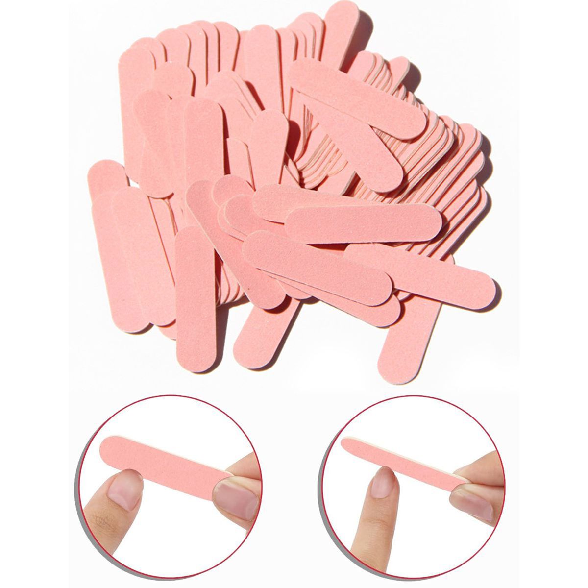 15 TO 1000 Pcs Pink Nail Files - Woodworking File 评论和价格