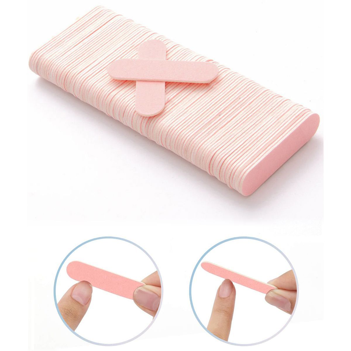 15 TO 1000 Pcs Pink Nail Files - Woodworking File 评论和价格