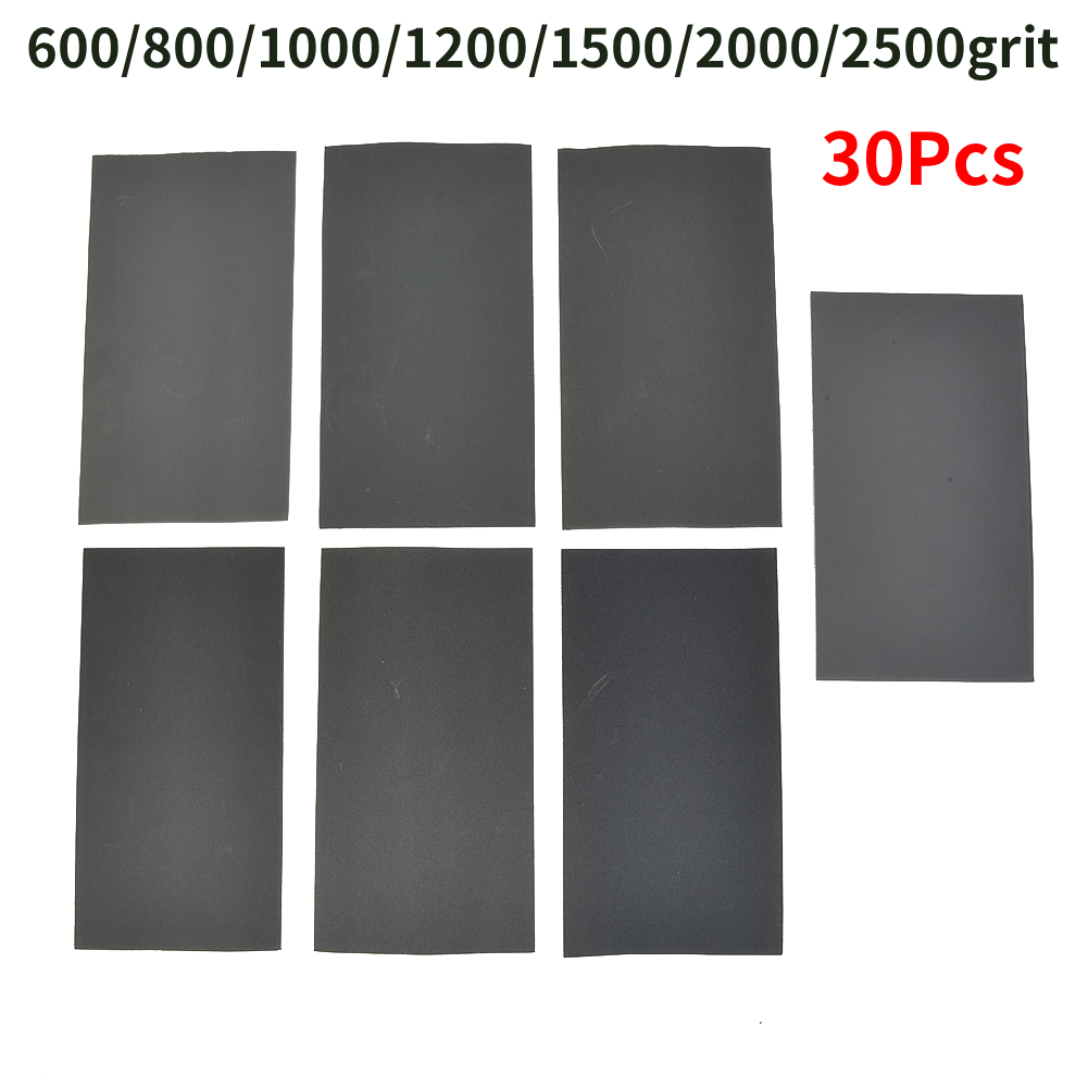 70pcs Sandpaper Wet/ Dry 600 8 - Woodworking Veneer 评论和价格