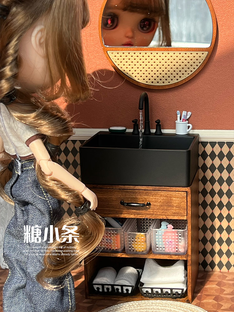 1/6 Doll House Model Furniture - Woodworking Veneer 评论和价格