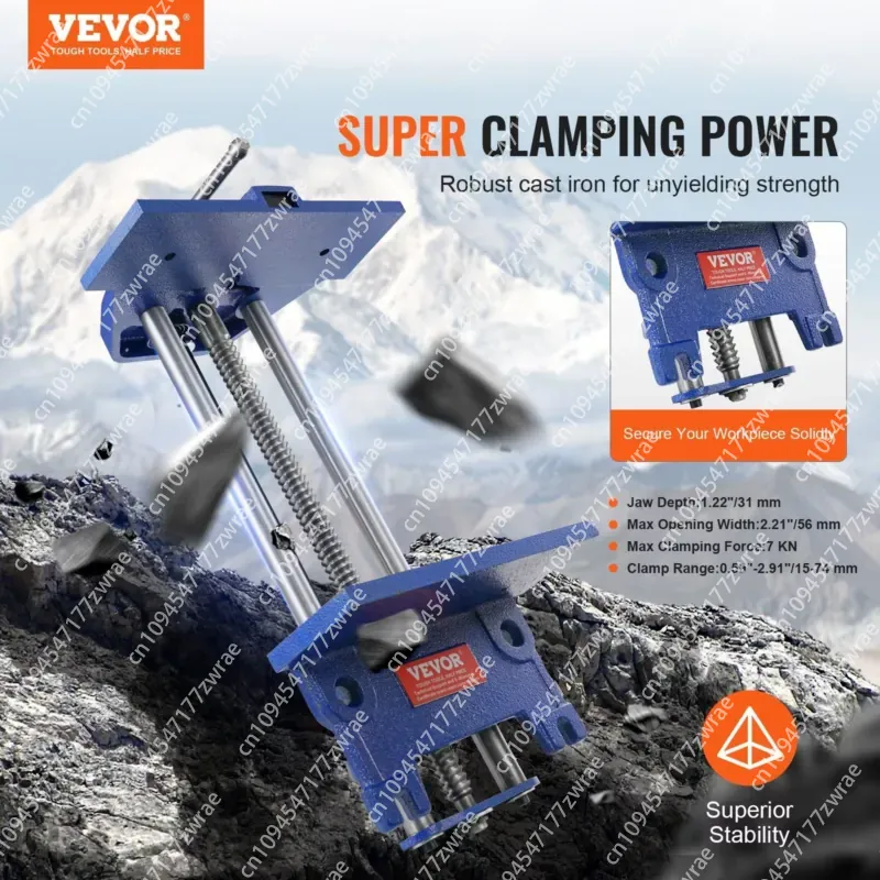 13 Inch Heavy-Duty Cast Iron W - Woodworking Quick Release Vise 评论和价格