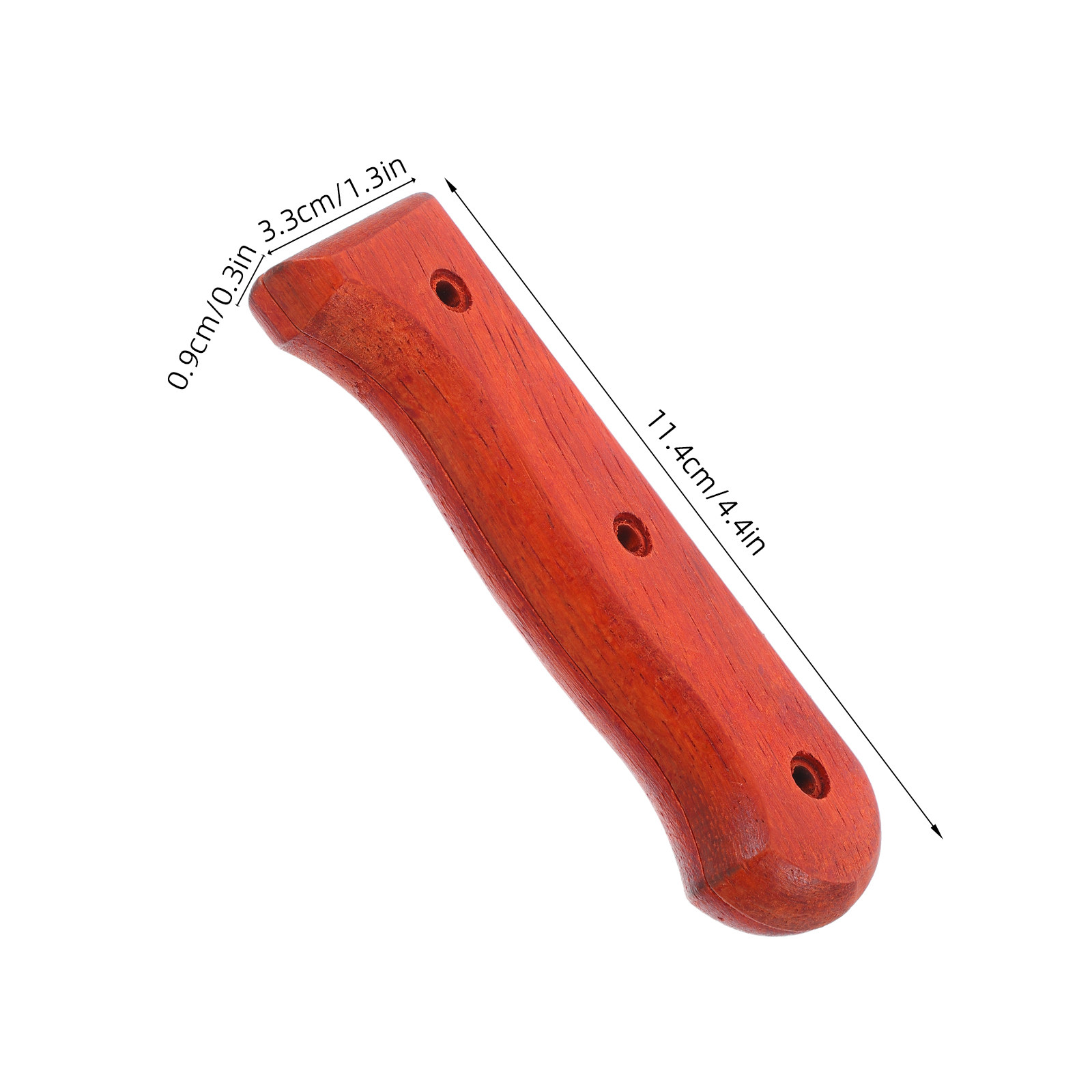 1Pair Red Pear Wood Knife Hand - Woodworking Kitchen Projects 评论和价格