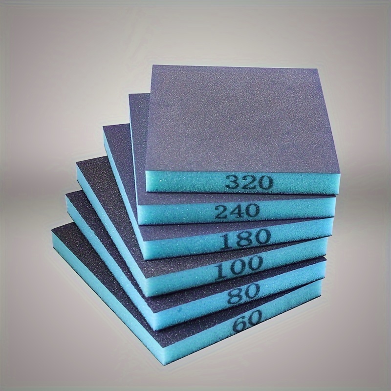 6 Sanding Sponges, Washable an - Woodworking Veneer 评论和价格