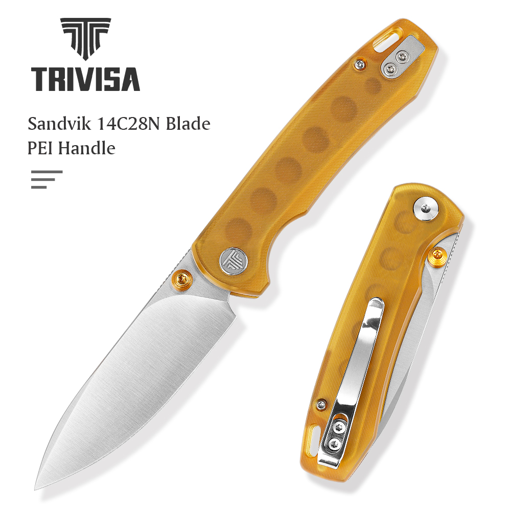 TRIVISA Dragonfly Pocket Knife - Woodworking Gifts For Men 评论和价格