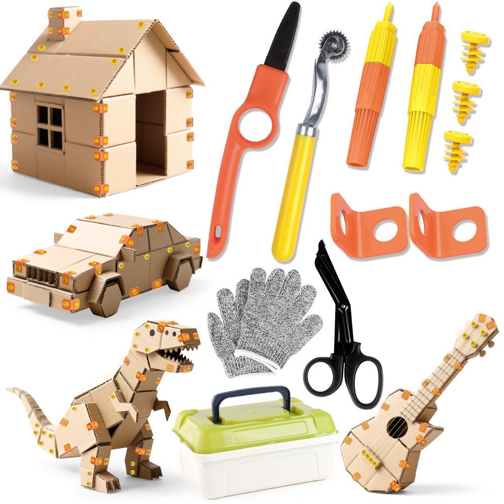 DIY Cardboard Splicing Screw T - Woodworking Veneer Cutter 评论和价格