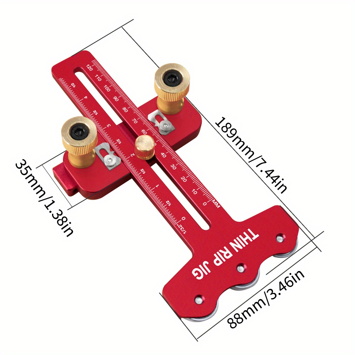 Thin Rip Table Saw Jig,3 Pulle - Woodworking Rasp 评论和价格