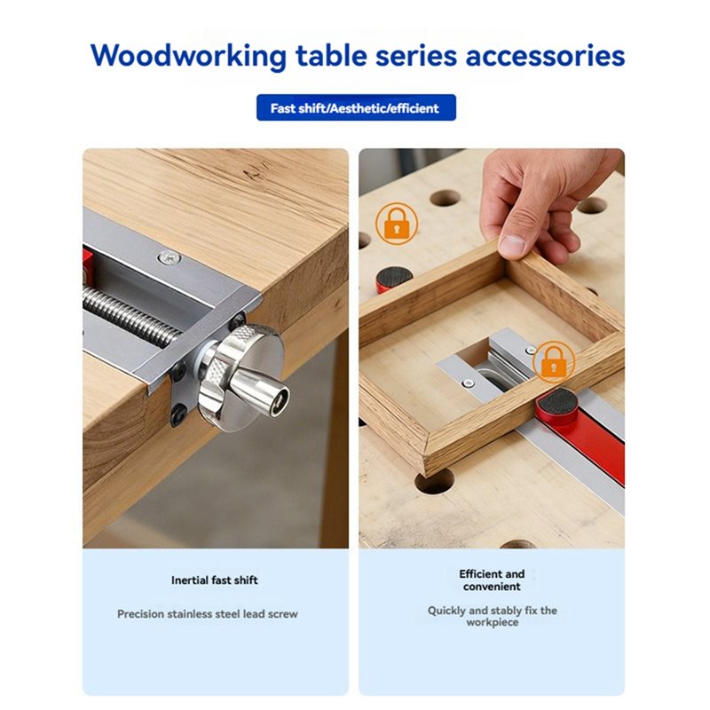 AC88-Quick-Release Inertia Vis - Woodworking Quick Release Vise 评论和价格