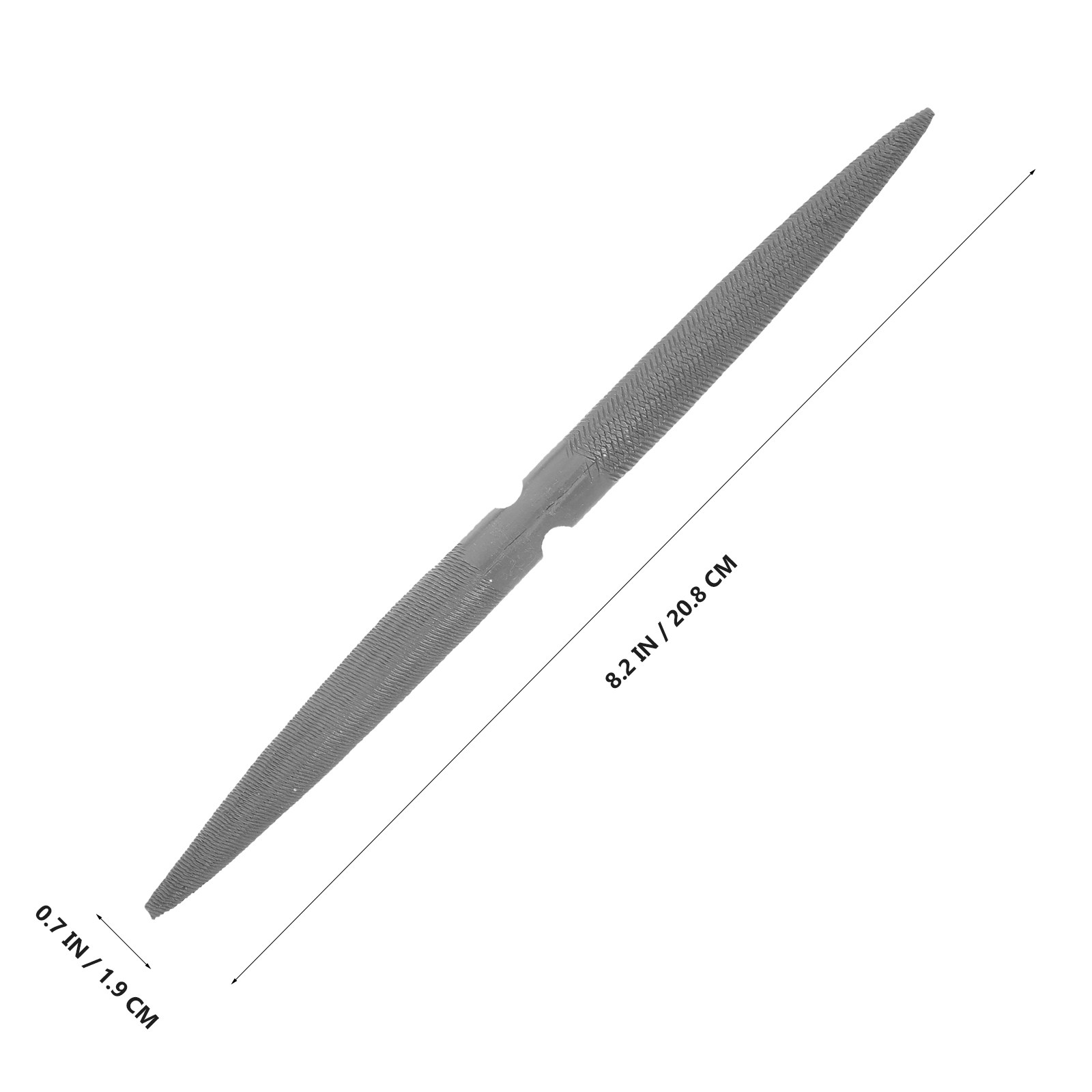 2Pcs Double-Ended Half-Round W - Woodworking File 评论和价格