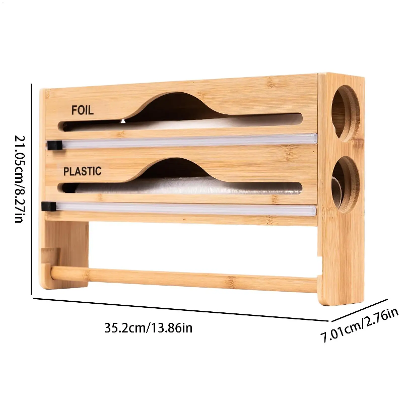 Wooden Cling Film Dispenser wi - Woodworking Veneer Cutter 评论和价格