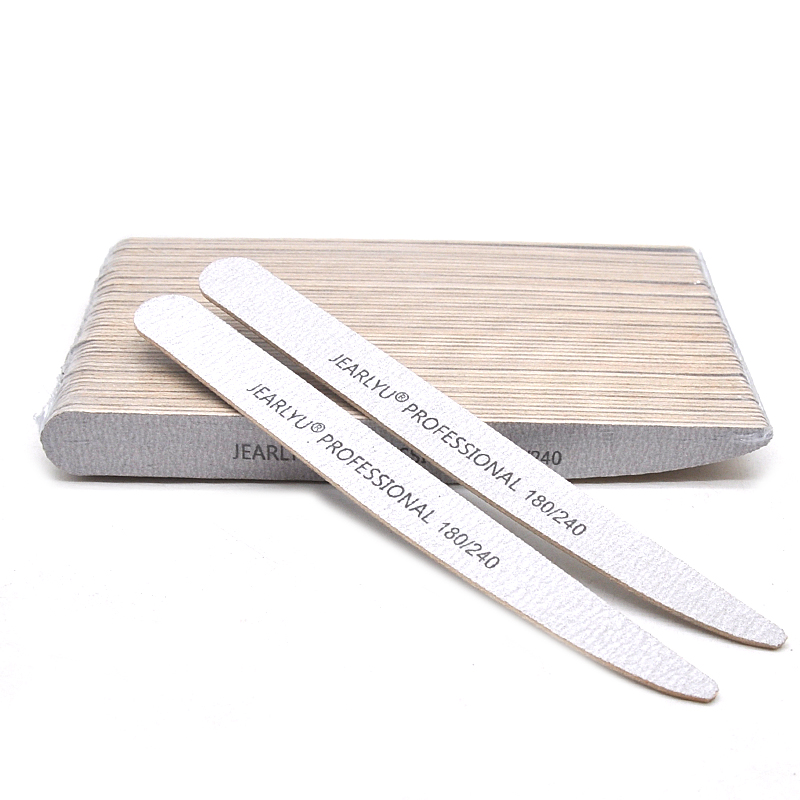 50pcs Lancet Wooden Nail Files - Woodworking File 评论和价格