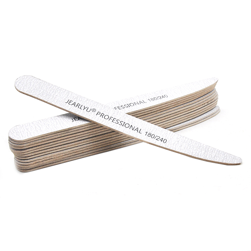 50pcs Lancet Wooden Nail Files - Woodworking File 评论和价格