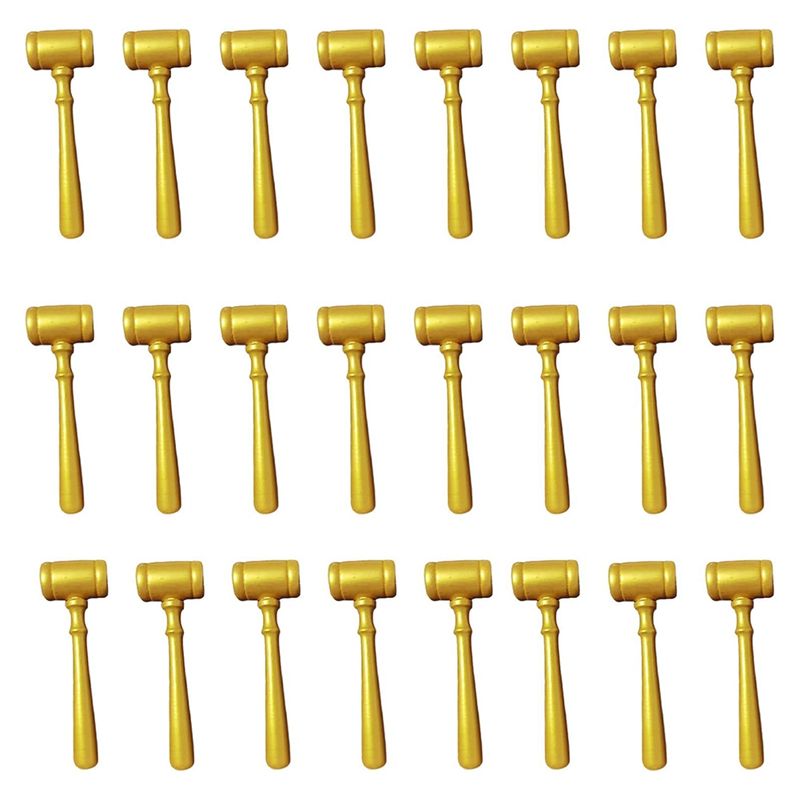 24 PCS Judge Gavel Prop Mini W - Woodworking Auctions 评论和价格