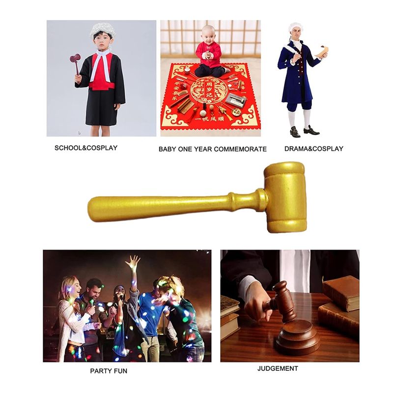 24 PCS Judge Gavel Prop Mini W - Woodworking Auctions 评论和价格
