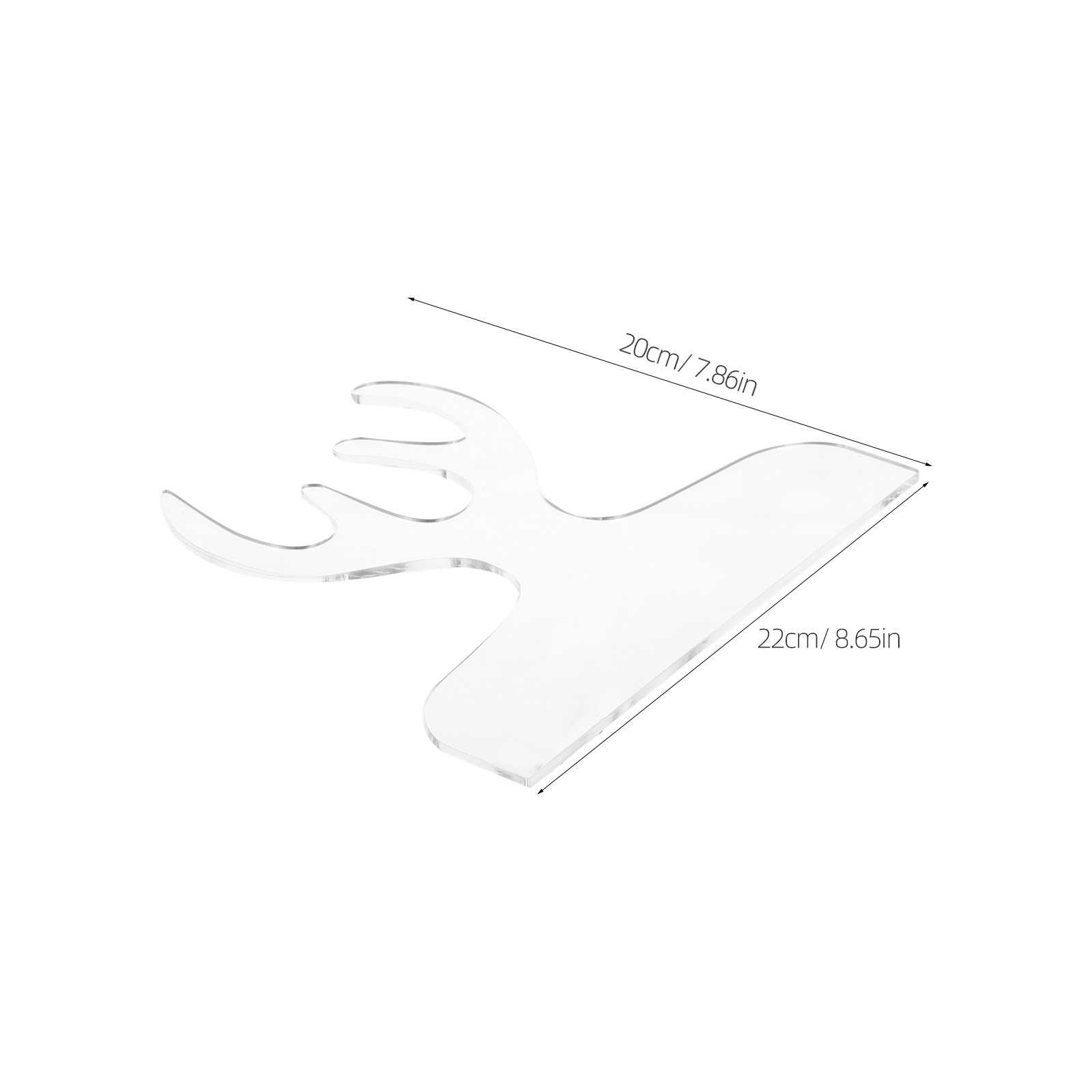 2Pcs Clear Acrylic Cutting Boa - Woodworking Kitchen Projects 评论和价格