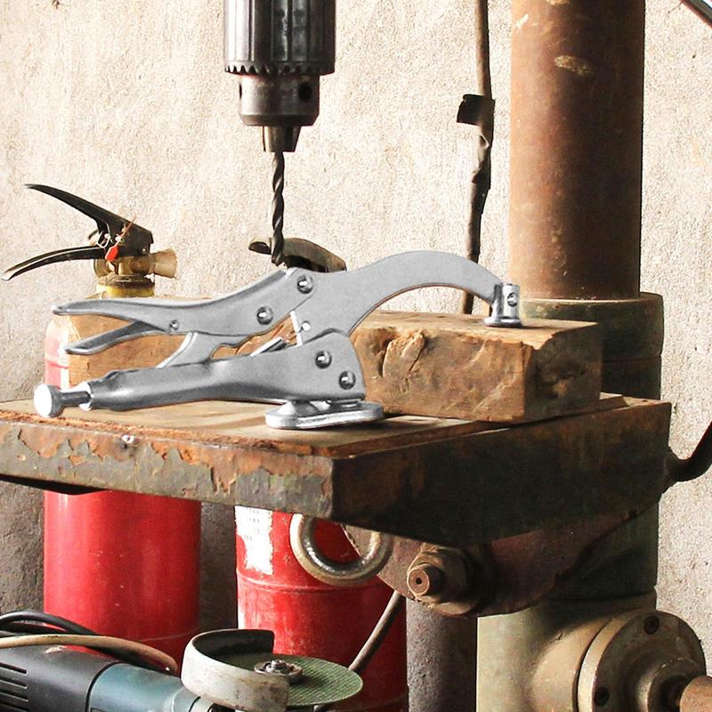 Drill Press Locking Clamp 9 In - Woodworking Quick Release Vise 评论和价格