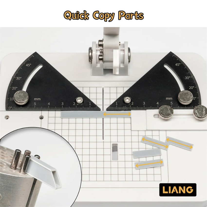 For LIANG-0236A-B Model Angle  - Woodworking Veneer Cutter 评论和价格