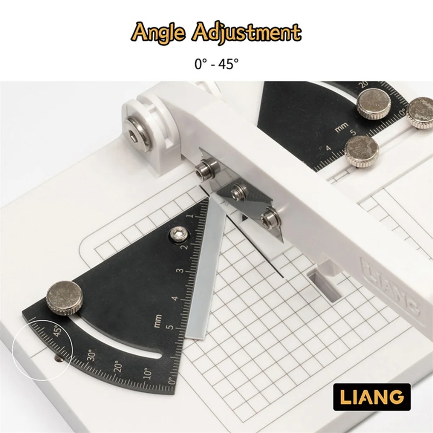 For LIANG-0236A-B Model Angle  - Woodworking Veneer Cutter 评论和价格