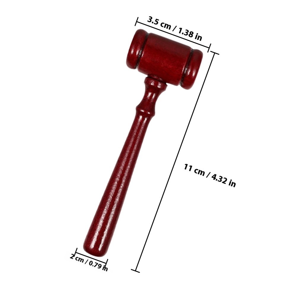 2Pcs Wooden Judge Hammer Gavel - Woodworking Auctions 评论和价格