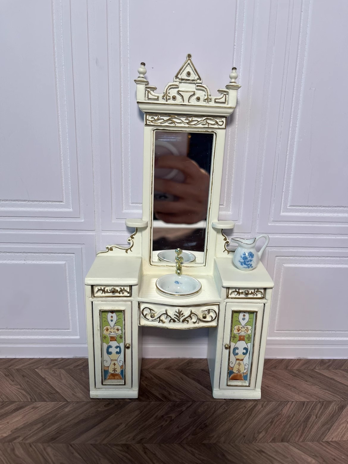 Miniature Dollhouse Furniture  - Woodworking Veneer 评论和价格
