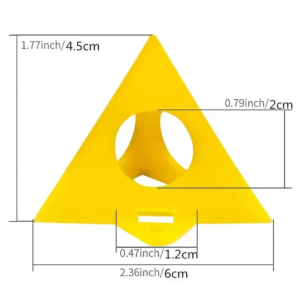 10PCS Triangle Spray Painting  - Woodworking Projects Art 评论和价格